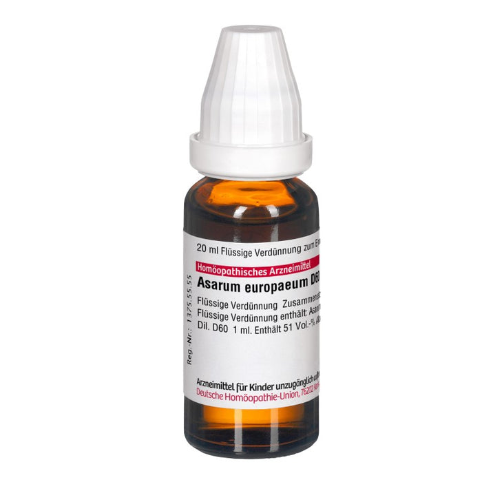 DHU Asarum Europaeum D60 Dilution, 20 ml Lösung