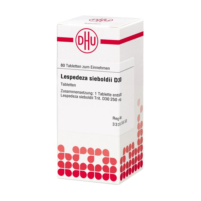 DHU Lespedeza sieboldii D30 Tabletten, 80 pc Tablettes