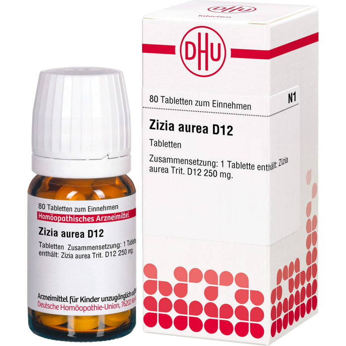 DHU Zizia aurea D 12 Tabletten, 80 St. Tabletten