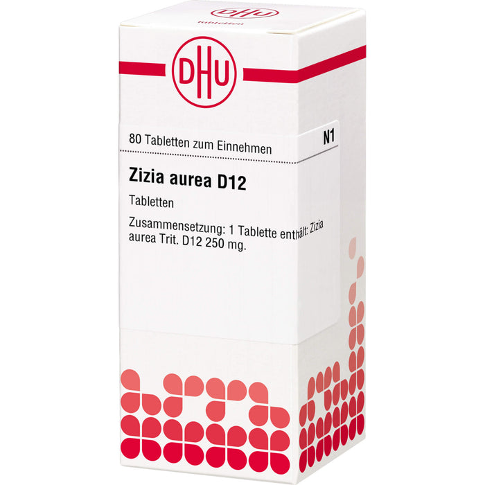 DHU Zizia aurea D 12 Tabletten, 80 St. Tabletten