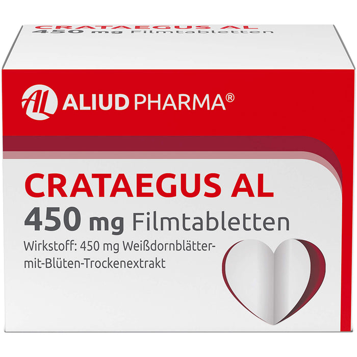 Crataegus AL 450 mg Filmtabletten, 50 pcs. Tablets