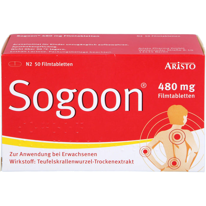 Sogoon 480 mg Filmtabletten, 50 pcs. Tablets