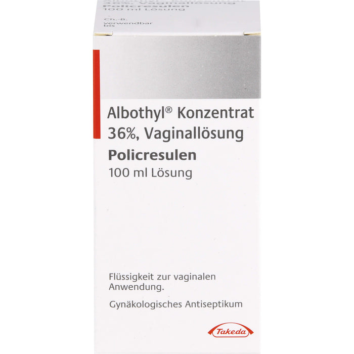 Takeda Albothyl Konzentrat, 36%, Vaginallösung, 100 ml Solution