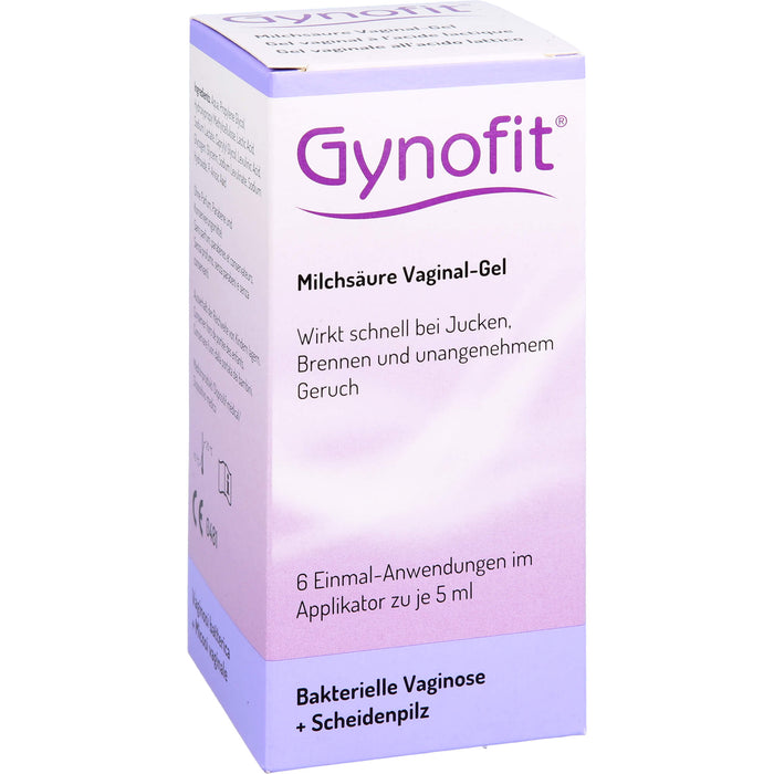 Gynofit Vaginalgel, 6 pcs. Single dose containers