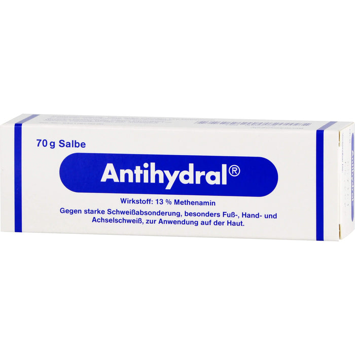 Antihydral, 130 mg/g Methenamin, Salbe zur Anwendung auf der Haut, 70 g Salbe