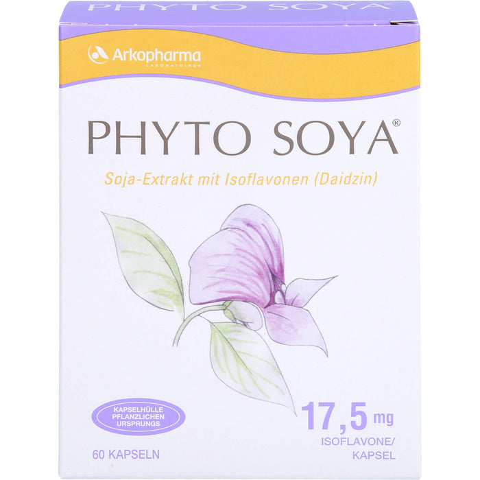 PHYTO SOYA Kapseln Soja-Extrakt mit Isoflavonen, 60 St. Kapseln