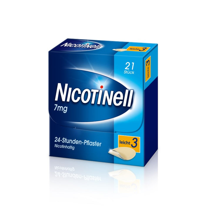 Nicotinell 7 mg/24-Stunden-Pflaster (bisher 17,5 mg) Stärke 3 (leicht), 21 pcs. Patch