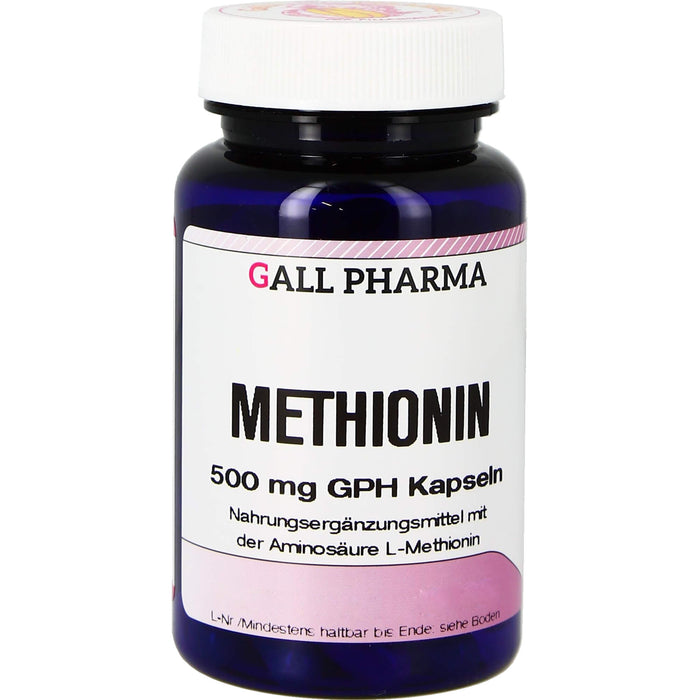 GALL PHARMA Methionin 500 mg GPH Kapseln, 120 pcs. Capsules