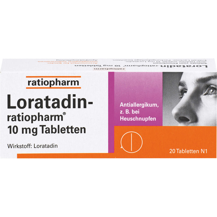 Loratadin-ratiopharm, 20 pc Tablettes