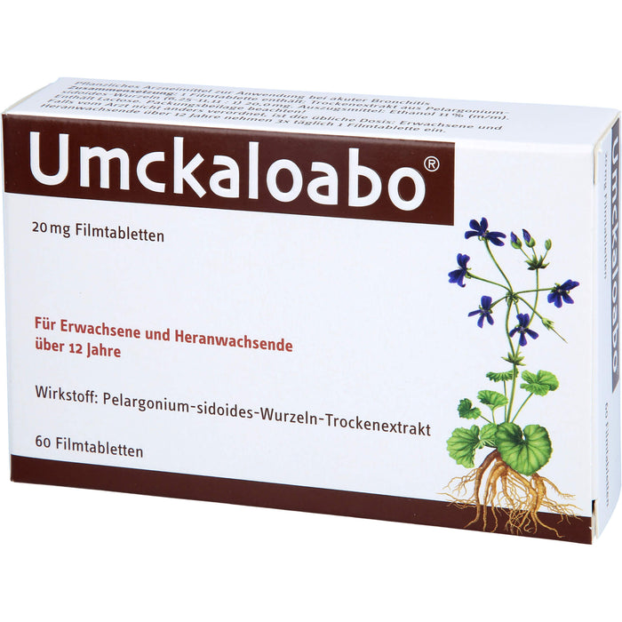 Umckaloabo 20 mg Filmtabletten, 60 St. Tabletten