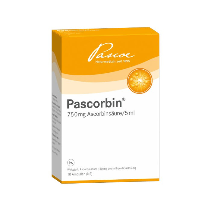 Pascorbin Ampullen, 10 pc Ampoules