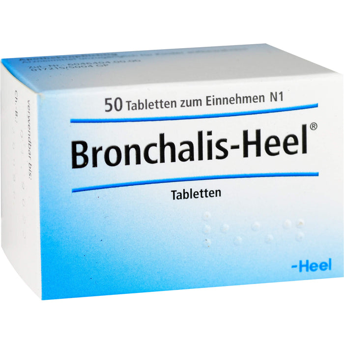 Bronchalis-Heel Tabletten bei Erkrankungen der Atemwege, 50 pcs. Tablets