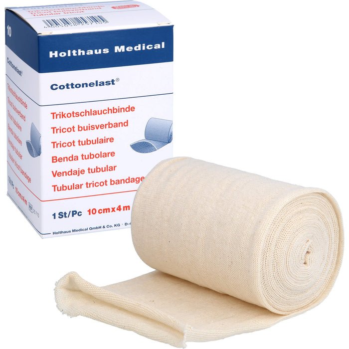 Holthaus Medical Cottonelast Trikotschlauchbinde 10 cm x 4 m, 1 St. Packung