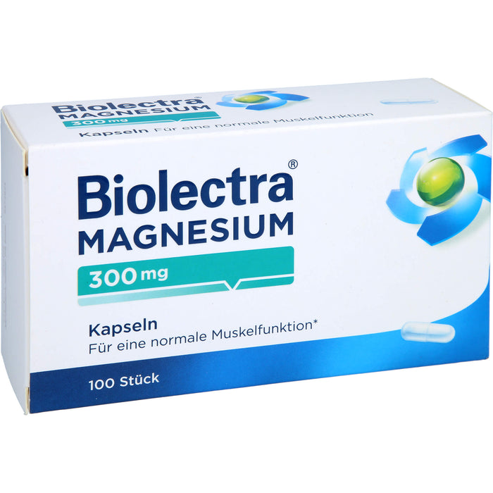 Biolectra Magnesium 300 mg Kapseln, 100 St. Kapseln