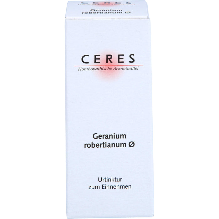 CERES Geranium robertianum ø Urtinktur, 20 ml Lösung