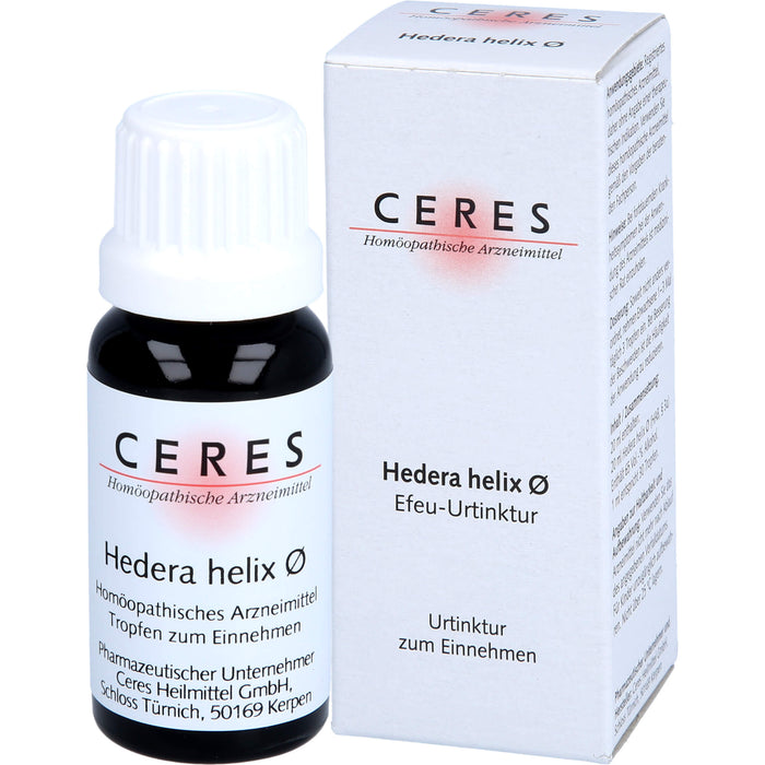 Ceres Hedera helix Urtinktur, 20 ml TRO