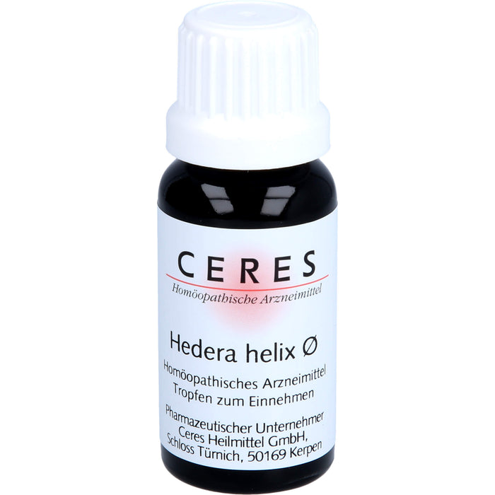 Ceres Hedera helix Urtinktur, 20 ml TRO