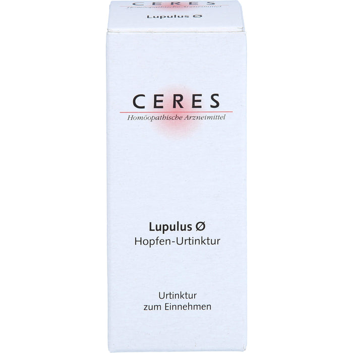 Ceres Lupulus Urtinktur, 20 ml TRO