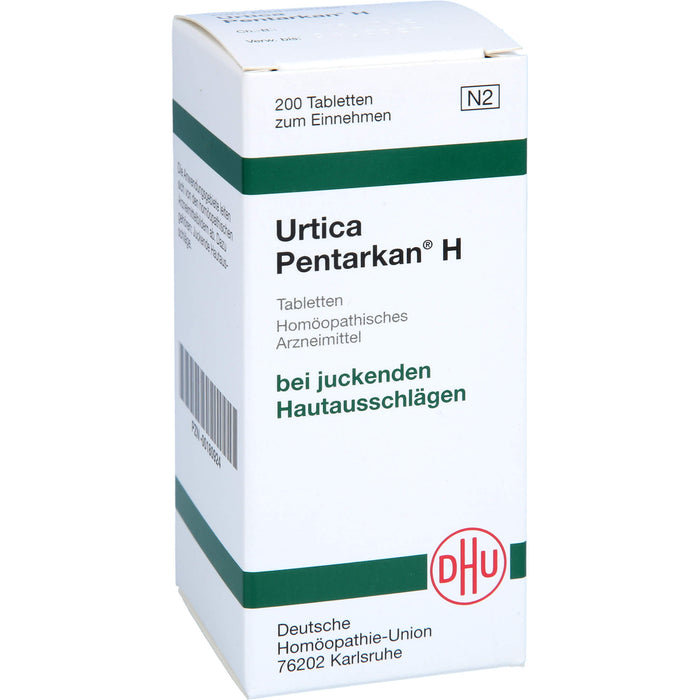 DHU Urtica Pentarkan H Tabletten bei juckenden Hautausschlägen, 200 St. Tabletten