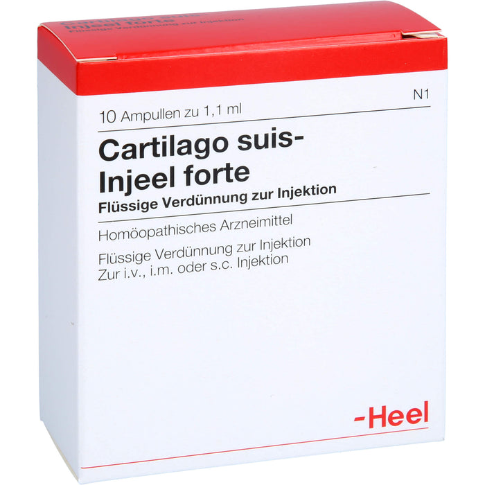 Cartilago suis-Injeel forte Inj.-Lsg., 10 St AMP