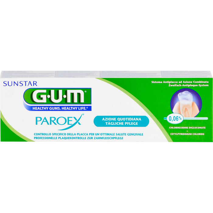 GUM Paroex 0,06% CHX Zahnpasta, 75 ml Toothpaste