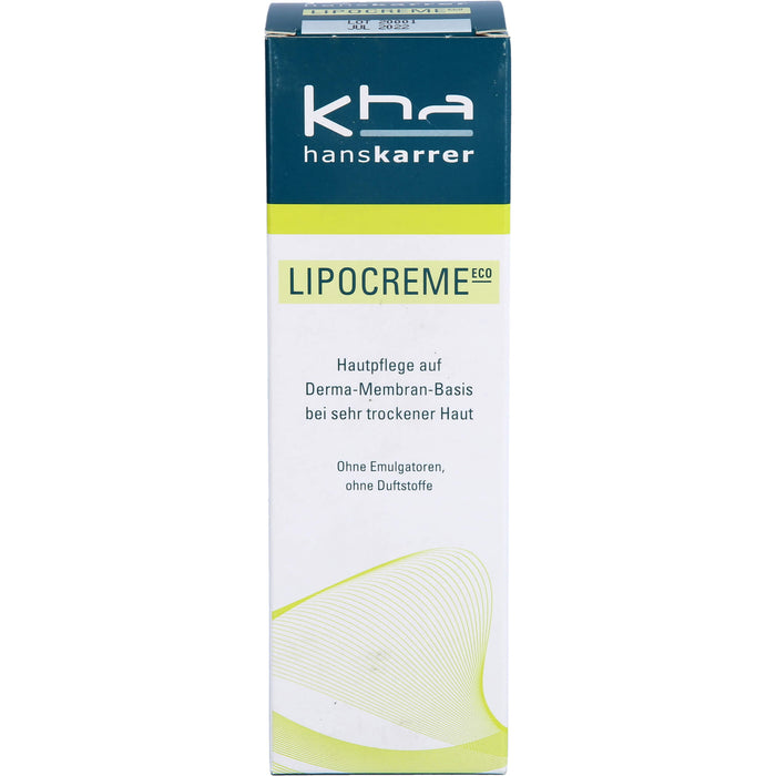 Hans Karrer Lipocreme ECO, 100 ml Creme