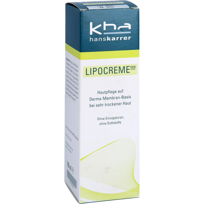 Hans Karrer Lipocreme ECO, 100 ml CRE