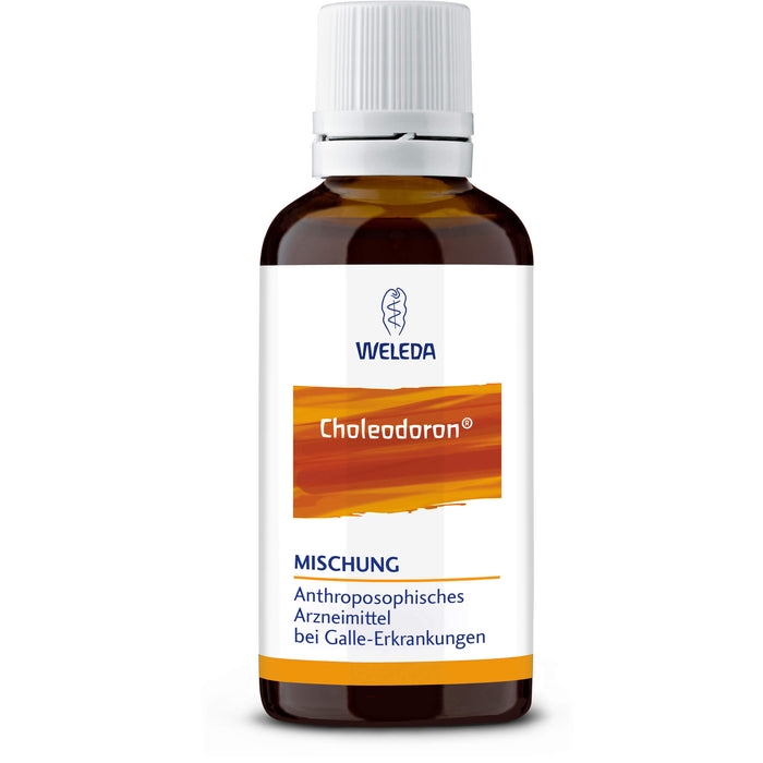 WELEDA Choleodoron Mischung bei Galle-Erkrankungen, 50 ml Solution