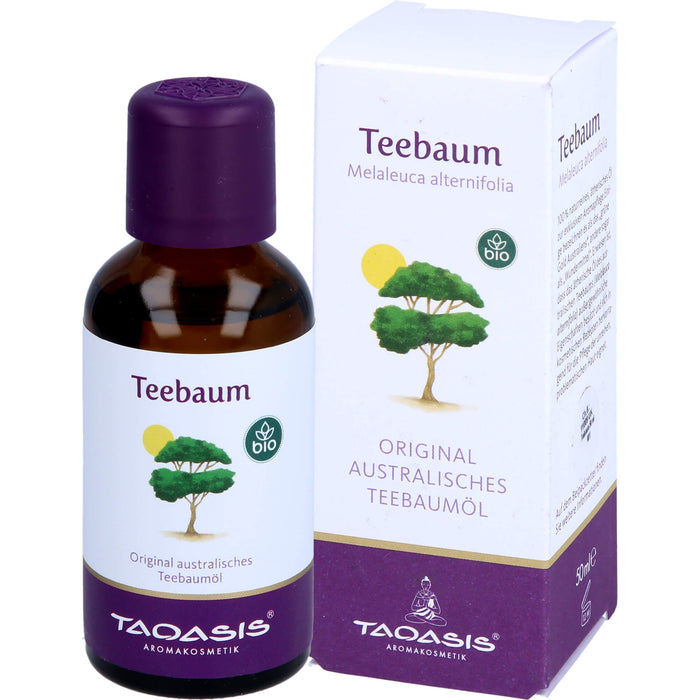 TAOASIS Teebaum 100 % Naturduft Öl, 50 ml ätherisches Öl