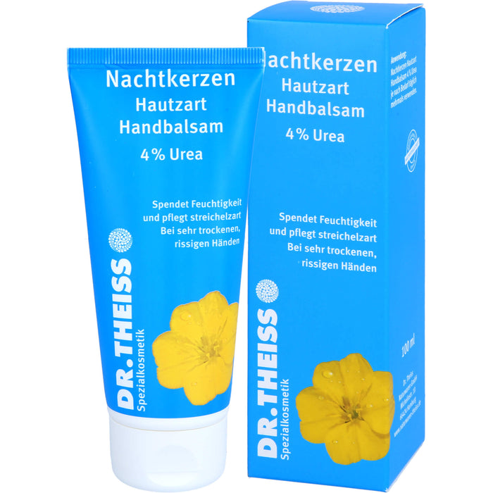 Dr. Theiss Nachtkerzen Hautzart Handbalsam spendet Feuchtigkeit und pflegt streichelzart, 100 ml Crème