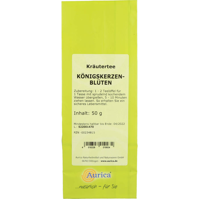 Aurica Königskerzenblüten Kräutertee, 50 g Thé