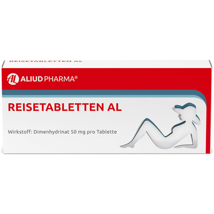 Reisetabletten AL bei Schwindel, Übelkeit und Erbrechen, 20 St. Tabletten