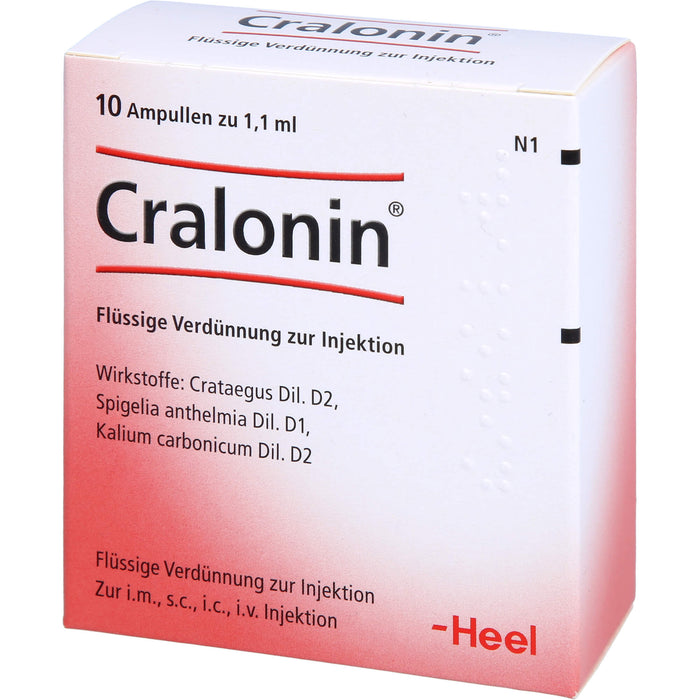 Cralonin Flüssige Verdünnung zur Injektion, 10 pcs. Ampoules