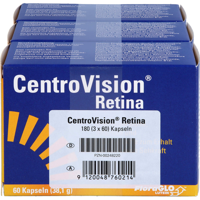 CentroVision Retina Kapseln, 180 pcs. Capsules