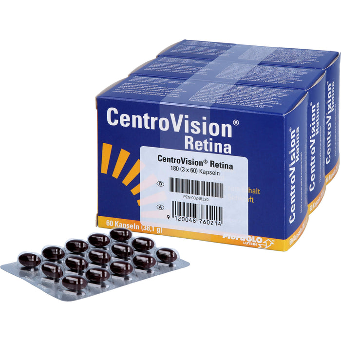 CentroVision Retina Kapseln, 180 pcs. Capsules