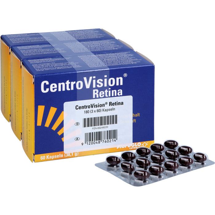 CentroVision Retina Kapseln, 180 pc Capsules