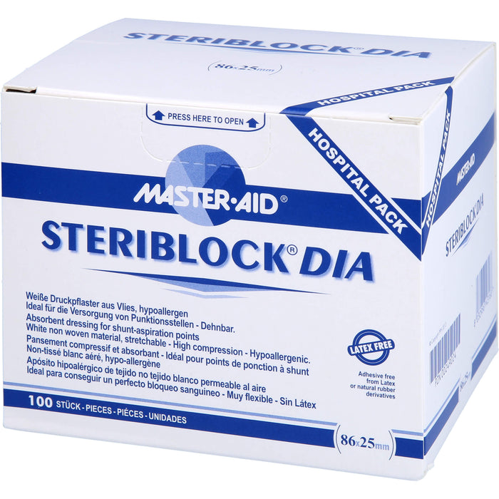 Steriblock 86x25mm, 100 St PFL