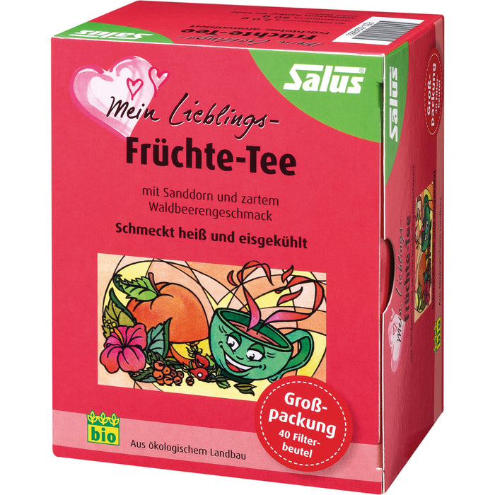 Mein Lieblings-Früchte-Tee bio Salus, 40 St FBE