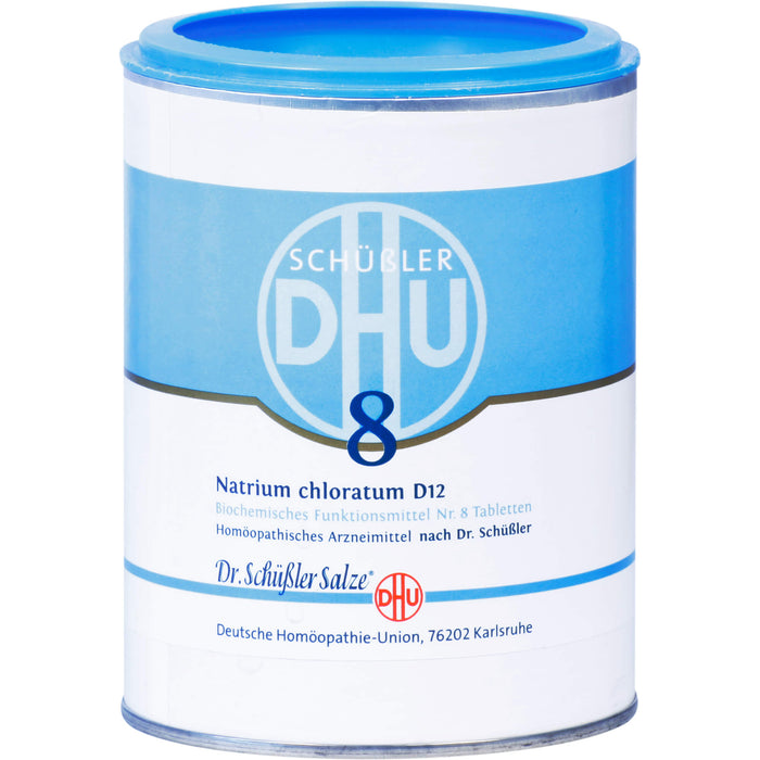 DHU Schüßler-Salz Nr. 8 Natrium chloratum D 12 Tabletten, 1000 pcs. Tablets