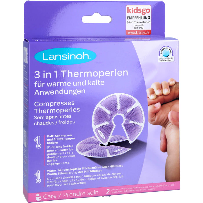 Lansinoh THERA PEARL 3-in-1 ThermoPerlen, 2 St KOM