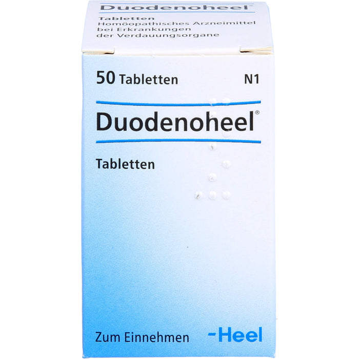 Duodenoheel Tabletten bei Erkrankungen der Verdauungsorgane, 50 pc Tablettes