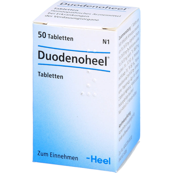 Duodenoheel Tabletten bei Erkrankungen der Verdauungsorgane, 50 pc Tablettes