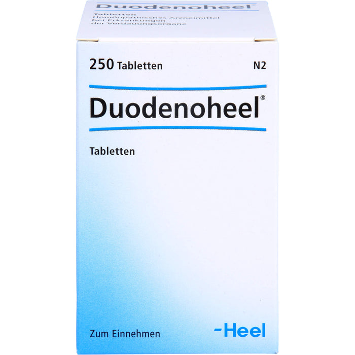 Duodenoheel Tabletten bei Erkrankungen der Verdauungsorgane, 250 pcs. Tablets