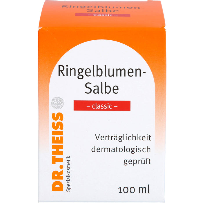 Dr. Theiss Ringelblumen-Salbe Classic schützt und pflegt die Haut, 100 ml Ointment