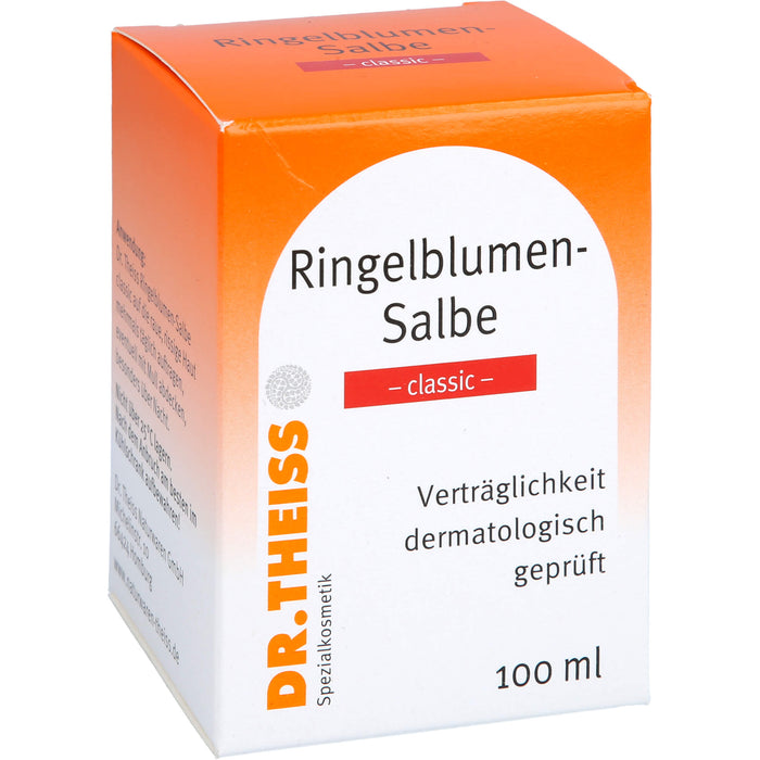 Dr. Theiss Ringelblumen-Salbe Classic schützt und pflegt die Haut, 100 ml Ointment