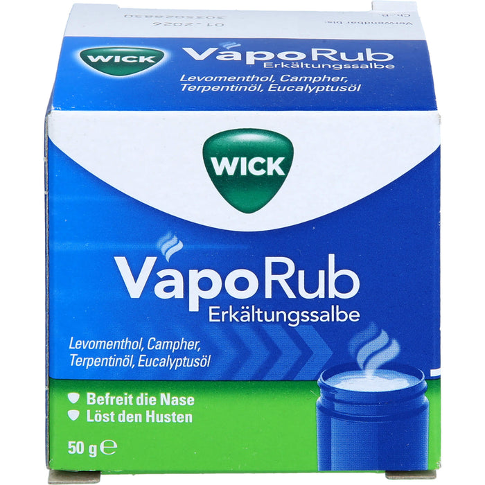 WICK VapoRup Erkältungssalbe, 50 g Salbe