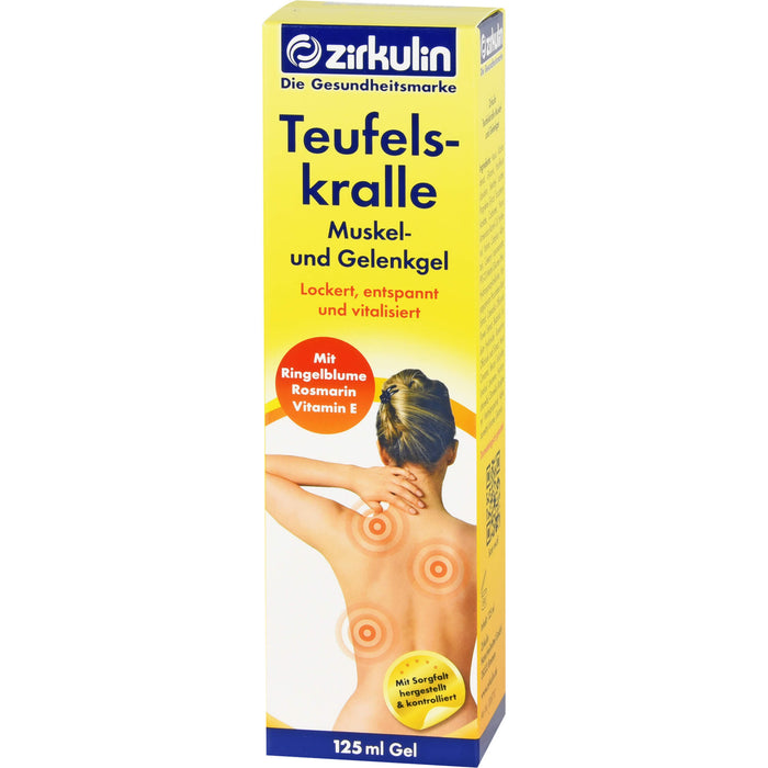 zirkulin Teufelskralle Muskel- und Gelenkgel, 125 ml Gel