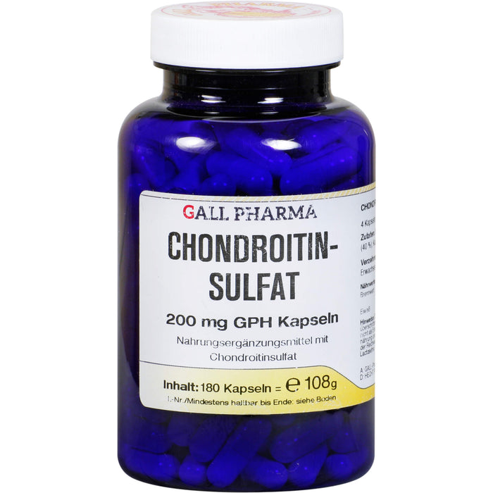 GALL PHARMA Chondroitinsulfat 200 mg GPH Kapseln, 180 pc Capsules