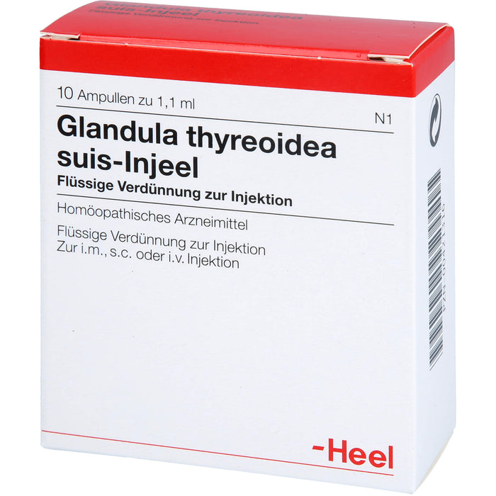 Glandula thyreoidea suis-Injeel flüssige Verdünnung, 10 pc Ampoules