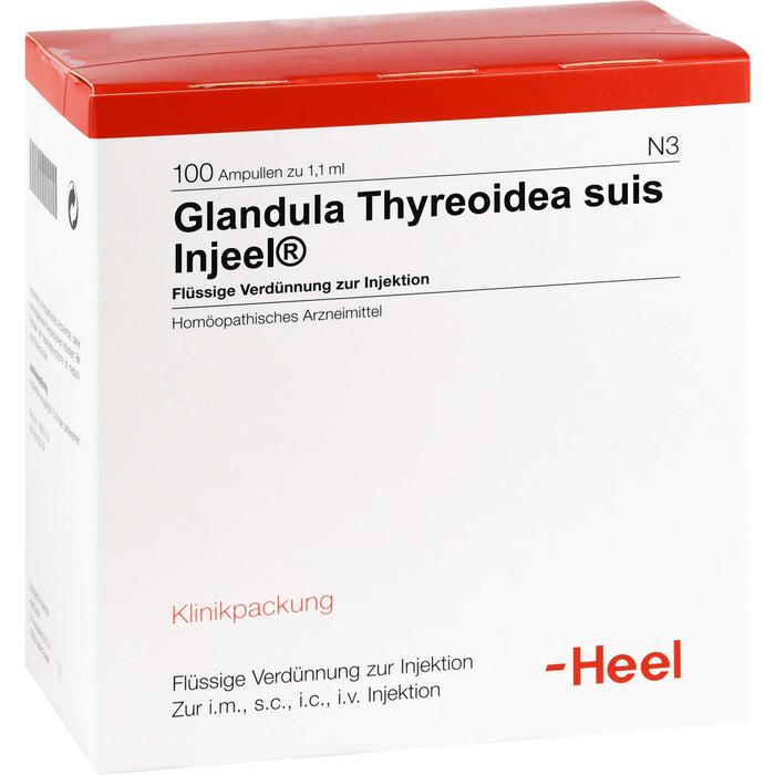 Glandula thyreoidea suis-Injeel Inj.-Lsg., 100 St AMP